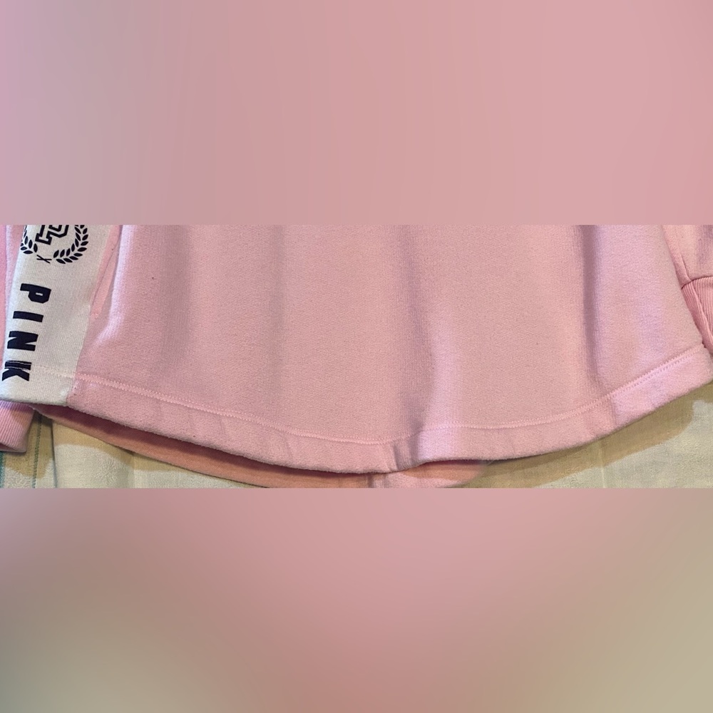 VS Pink 1/4 zip pullover - Picture 6 of 7